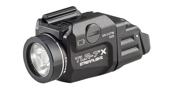 Image of USED, Streamlight TLR-7 X USB Multi-Fuel, Low-Profile, Rail-Mounted Light w/Interchangeable Rear Paddle Switches, Black, 69455