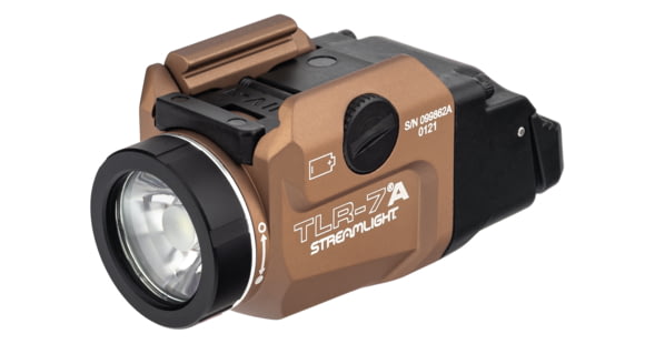 Image of DEMO, Streamlight TLR-7X Flex LED Tactical Weapon Light, CR123A, White, 500 Lumens, FDE, 69429