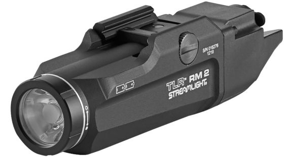 Image of Streamlight TLR RM 2 Low Profile Lighting System, Gun Light Only, CR123A, White, 1000 Lumens, Black, 69451