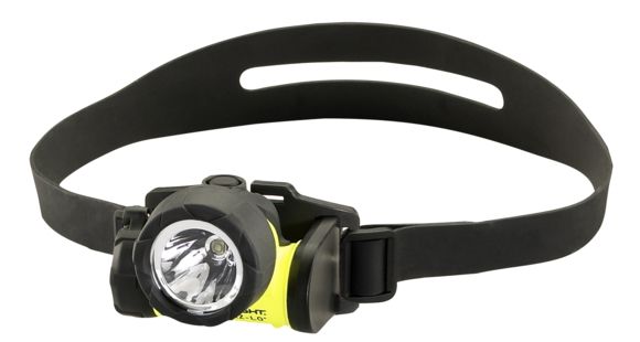 Image of Streamlight Argo Haz-Lo Headlamp, Atex Rated, 90 Lumen White Led, 3 X Aaa Battery, Yellow, 61020