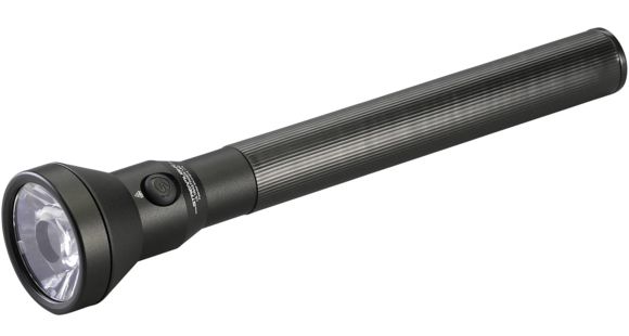 Image of Streamlight Ultrastinger Led Flashlight, Rechargeable, 1100 Lumen White Led, Iec Type C 230V Ac Charge Cord, 12V Dc 77375 - Nimh Battery Stick, Smart Charge, Black, 77559