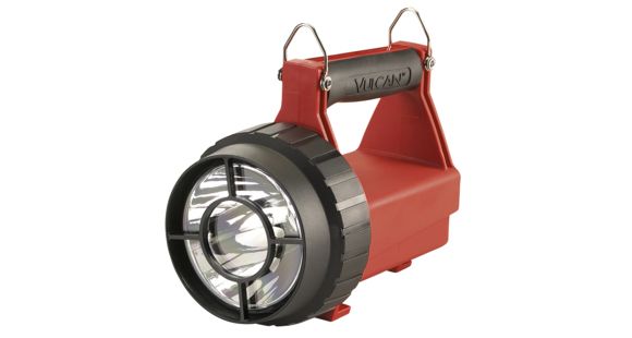 Image of Streamlight Vulcan Led Lantern, Inmetro Rated, 180 Lumen White Led, Vehicle Mount, 44132 - Direct Wire 12V Dc Mounted Charge Rack, Orange, 44756