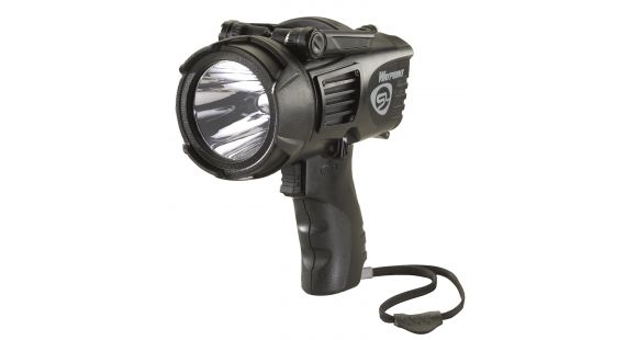 Image of Streamlight Waypoint Pistol Grip Spotlight, C Alkaline Battery/12V DC Power Cord, 550 Lumens, Black, Box Pack, 44902
