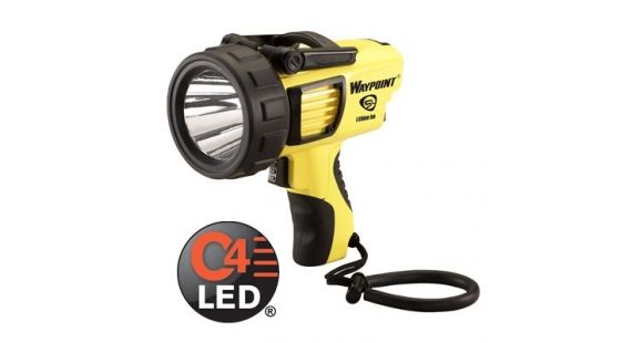 Image of DEMO, Streamlight Waypoint Rechargeable Flashlight - 120V AC, Yellow, 44910