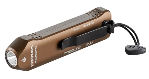 Image of Streamlight Wedge XT Lithium Polymer Cell LED Flashlight, USB-C Rechargeable, White, 500 Lumens, Coyote, 88813
