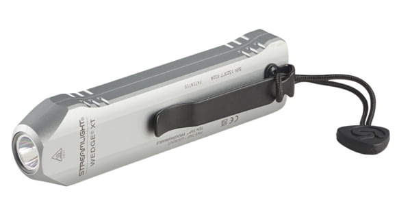 Image of Streamlight Wedge XT Lithium Polymer Cell 500 Lumens LED Flashlight, with USB-C Cord, Lanyard, Silver, 88819