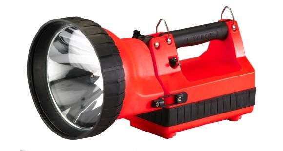Image of Streamlight H.I.D. LiteBox Searchlight - Rechargeable High Intensity Discharge Flashlight, Lamp Only, WITHOUT CHARGER, Orange, 45600