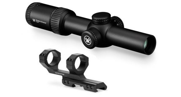 Image of Strike Eagle 1-8x24mm Rifle Scope,Glass-Etched AR-BDC2 Reticle w/2in Offset Mount