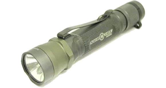 Image of Surefire Aviator 2L Flashlight, Olive Drab, Dual Output, Green LED A2L-HA-GN