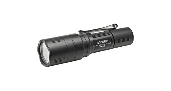 Image of Surefire EB1T Backup LED Flashlight, Tactical Switch, Silver EB1T-A-SL
