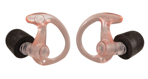 Image of SureFire EP10 Sonic Defenders Ultra Max Full-Block Foam-Tipped Earplugs - 1 Pair, Clear, Large, EP10-LPR