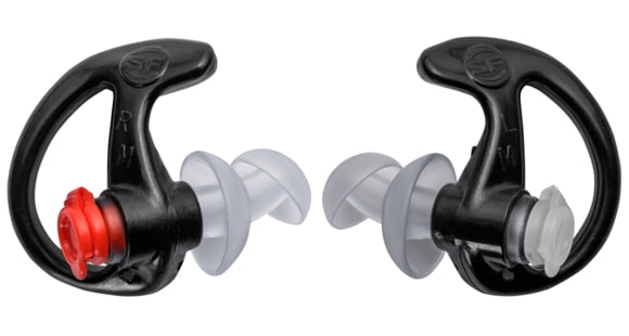 Image of SureFire EP3 Sonic Defender Earplugs, 1 Pair, Large, Black, EP3-BK-LPR