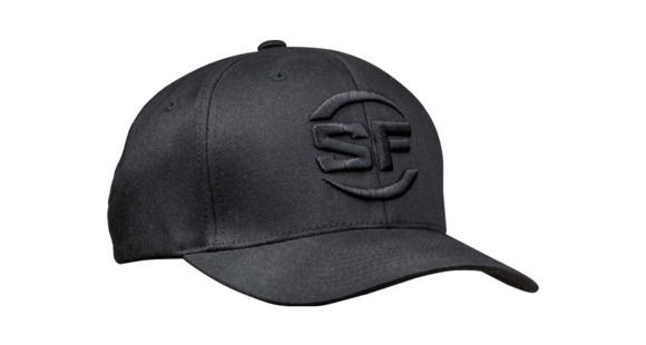 Image of SureFire Flexfit Tonal Cap, Black, S/M HAT-SF-BK-01