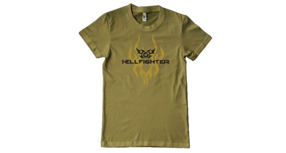 Image of Surefire HellFighter T-Shirt, Military Green - XL, SST-HF-OD-04
