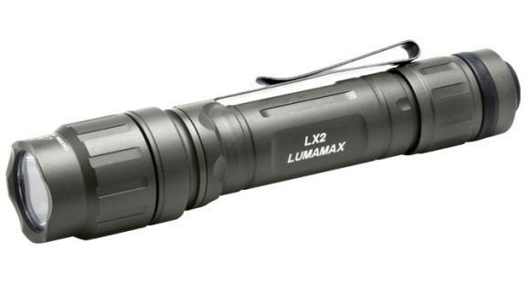 Image of SureFire LX2 LumaMax Flashlight, Tactical Switch, Gray LX2TU-A