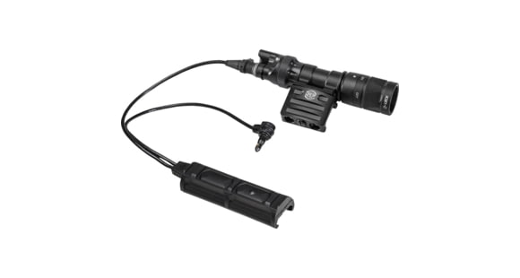 Image of SureFire M313V Scout LED Weapon Lights w/Switch Assembly and Offset Mount, CR123A, White, 250 Lumens, Black, M313V-BK