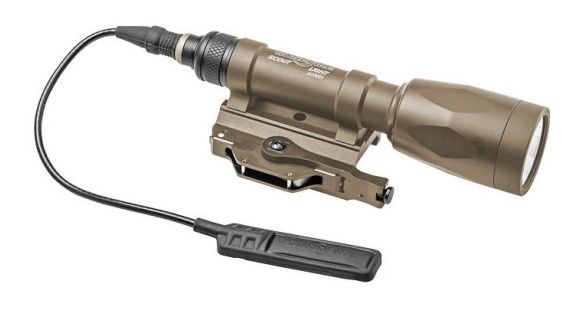 Image of SureFire M620P Fury Scout Light Rail-Mountable White LED WeaponLight,600 Lumens,Tan M620P-A-TN