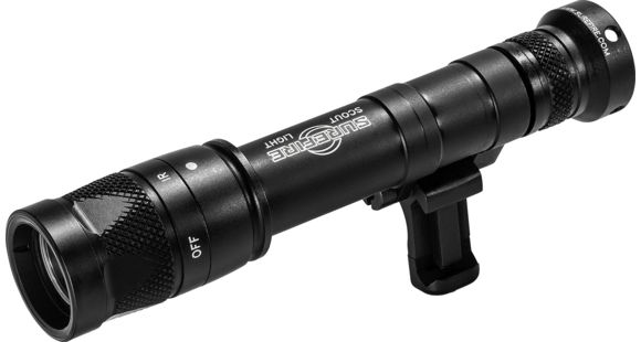 Image of DEMO, SureFire M640V Scout Light Pro IR/LED Weapon Light, CR123A, IR/White, 350 Lumens, Black, M640V-BK-PRO