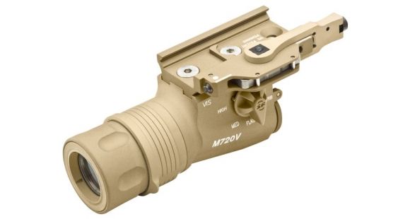 Image of Surefire 150 Lumens LED Weapon Light, White/IR Variable Output, Tan