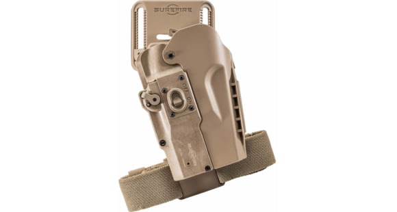 Image of SureFire MasterFire Rapid Deploy Holster, Right Hand, Tan, HD1-R-TN-PRO