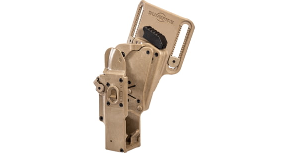 Image of SureFire MasterFire Rapid Deploy Holster, Tan - HD1-R-TN
