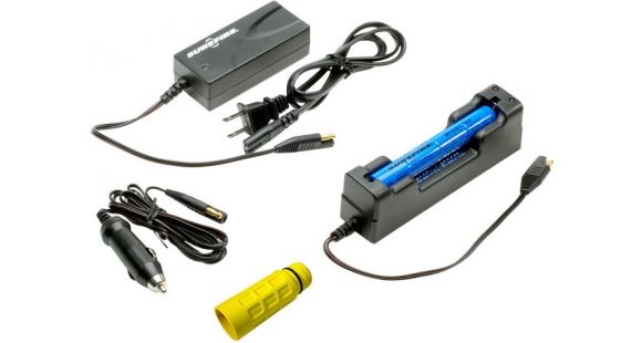 Image of SureFire Yellow Rechargeable Conversion Kit for G2 Flashlight
