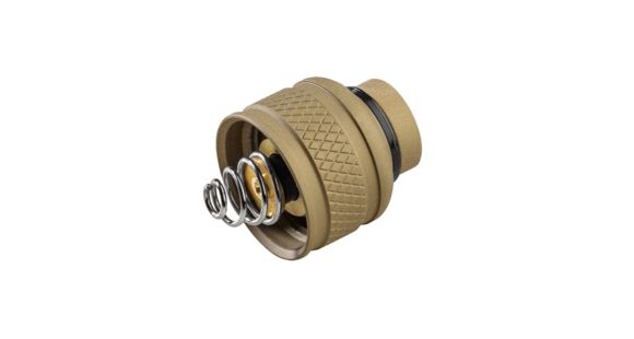 Image of SureFire Replacement Rear Cap Without Tape Switch, Tan, UE-TN