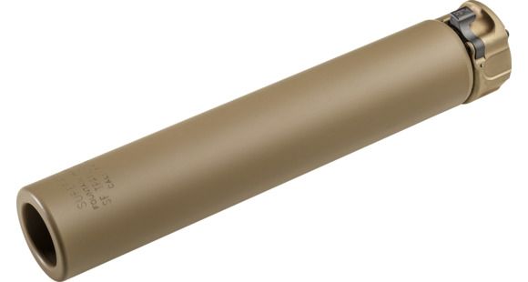 Image of SureFire SOCOM Fast-Attach .308/7.62x51mm Machine Gun Suppressor Trainers, Fde, SF-TRAINER-762MG-DE