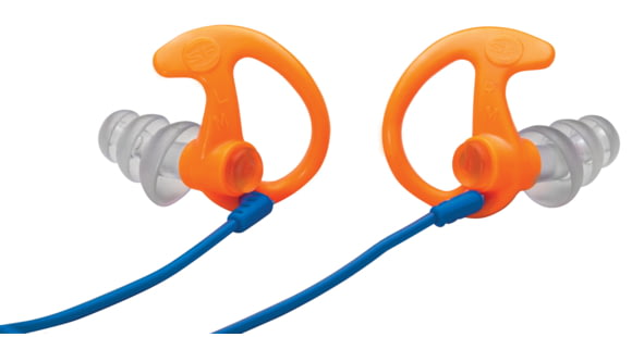 Image of SureFire Sonic Defender Max EP5 Hearing Protectors, 1 Pair, Orange, Medium, EP5-OR-MPR
