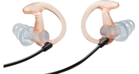 Image of Surefire Sonic Defender Max EP5 Hearing Protectors, Small, Clear, Pair of 25 EP5-SPR-BULK