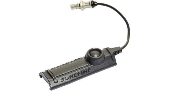 Image of Surefire Plug-In Tape Switch with Picatinny Rail Pad for WeaponLights, 3in Cable, SR03