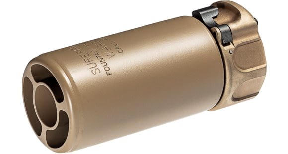 Image of USED, SureFire Warden-Blast Regulator, Multi Caliber, Dark Earth WARDEN-DE