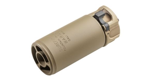 Image of USED, SureFire Warden-Blast Regulator, Multi Caliber, Dark Earth WARDEN-DE