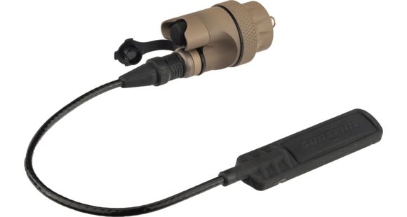 Image of USED, SureFire Scout Light Weapon Light Switch Assembly w/Tape-On Pressure Pad, Tan, DS07-TN