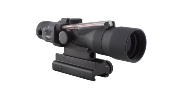 Image of Trijicon ACOG 3x30 Illuminated Rifle Scope, Red Horsehoe/Dot .223 Ballistic Reticle