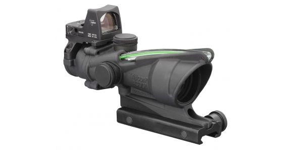 Image of Open Box, Dealer Demo, Trijicon ACOG 4x32 Dual Illuminated Green Crosshair .223 Ballistic Reticle, 3.25MOA RMR Sight WITHOUT Multi-Tool TA31RMR-G