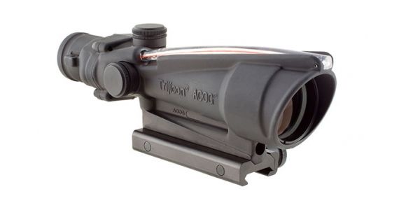 Image of Trijicon ACOG TA11 3.5x35mm Rifle Scope, Black, Green Crosshair .300 AAC Blackout Reticle, MOA Adjustment, TA11-C-100416