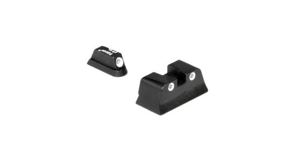 Image of Trijicon Bright &amp; Tough 3 Dot Green Front/Rear Night Sight Set - CZ75 &amp; CZ99 w/Dovetail Front