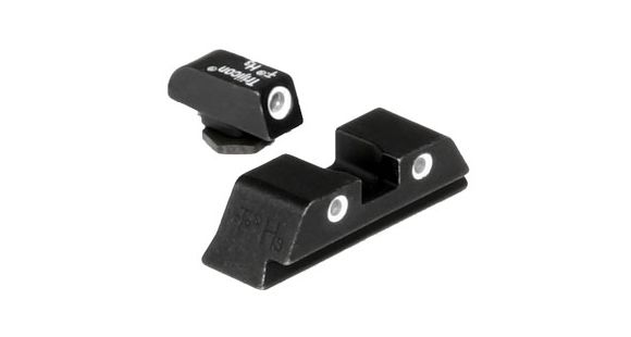 Image of USED Trijicon Bright &amp; Tough 3 Dot High Night Sight Set - Green Front - For Glocks, EDEMO1, Used, Condition Fair