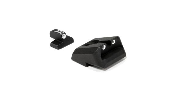 Image of Trijicon Bright &amp; Tough 3 Dot Night Sight, Novak .45 - Green Front/Orange Rear SA33O