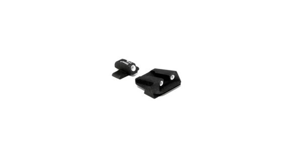 Image of Trijicon Bright &amp; Tough 3 Dot Night Sight Set, Green Front, Yellow Novak Rear - SIG All Models Except P229 - SG05Y
