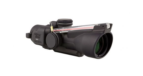 Image of DEMO, Trijicon 3x24 Compact ACOG Scope Low Height, Dual Illuminated Red Horseshoe/Dot .223/55gr. Ballistic Reticle 400232