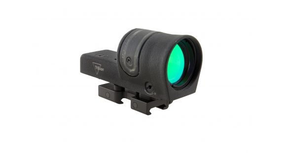 Image of Trijicon 42mm Reflex Amber 4.5 MOA Dot Reticle Sight, Black w/ Flattop Mount, Open Box, Dealer Demo RX34-14