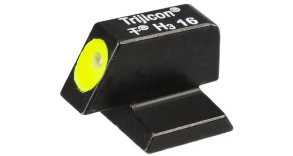 Image of Trijicon 45ACP FNH HD Three-Dot Green Tritium Night Sight Set, Yellow, FN Herstal, Front Sight Only FN103-C-600711