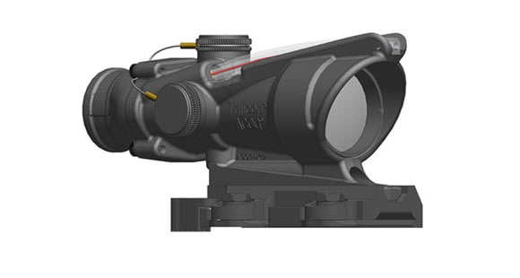 Image of DEMO, Trijicon 4x32 ACOG Scope, Dual Illuminated Red Horseshoe/Dot M855 RCO Reticle w/ LaRue Tactical LT799 Mount, Red, 100582