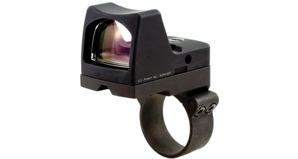 Image of Trijicon RMR Type 2 Automatic Red Dot Sight, 6.5 MOA Red Dot, RM36 Mount, No Adjustable Button, Black, 700612