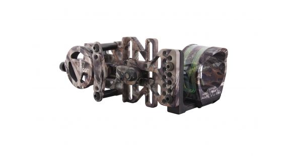 Image of Demo,Trijicon AccuPin Bow Sight - Green w/Dovetail Base &amp; AccuDial Mount, Right Hand, Lost BW50G-LS-DEMO