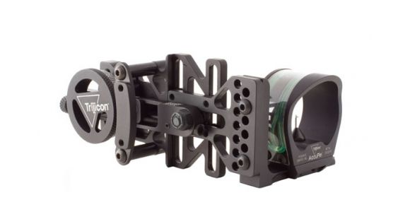 Image of Demo,Trijicon AccuPin Bow Sight - Green with AccuDial Mount Right Hand - Black BW50G-BL-DEMO