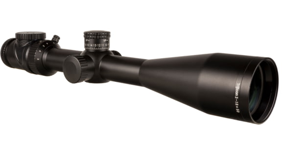Image of Trijicon AccuPoint TR-34 3-18x50mm Rifle Scope, 30 mm Tube, Second Focal Plane, Black, Green MOA Ranging Reticle w/ Dot, MOA Adjustment, 200158