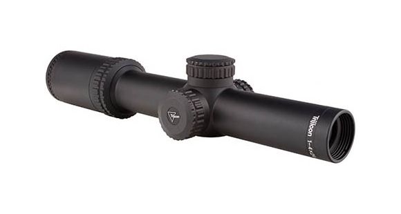 Image of DEMO, Trijicon AccuPower RS-24 1-4x24mm Rifle Scope, 30 mm Tube, Second Focal Plane, Black, Red BDC Segmented Circle .223 / 55 Grain Reticle, MOA Adjustment, 1900006-DEMO